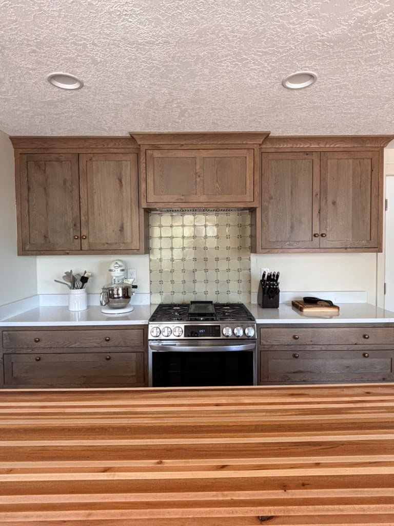 Walnut Cabinet Kitchen